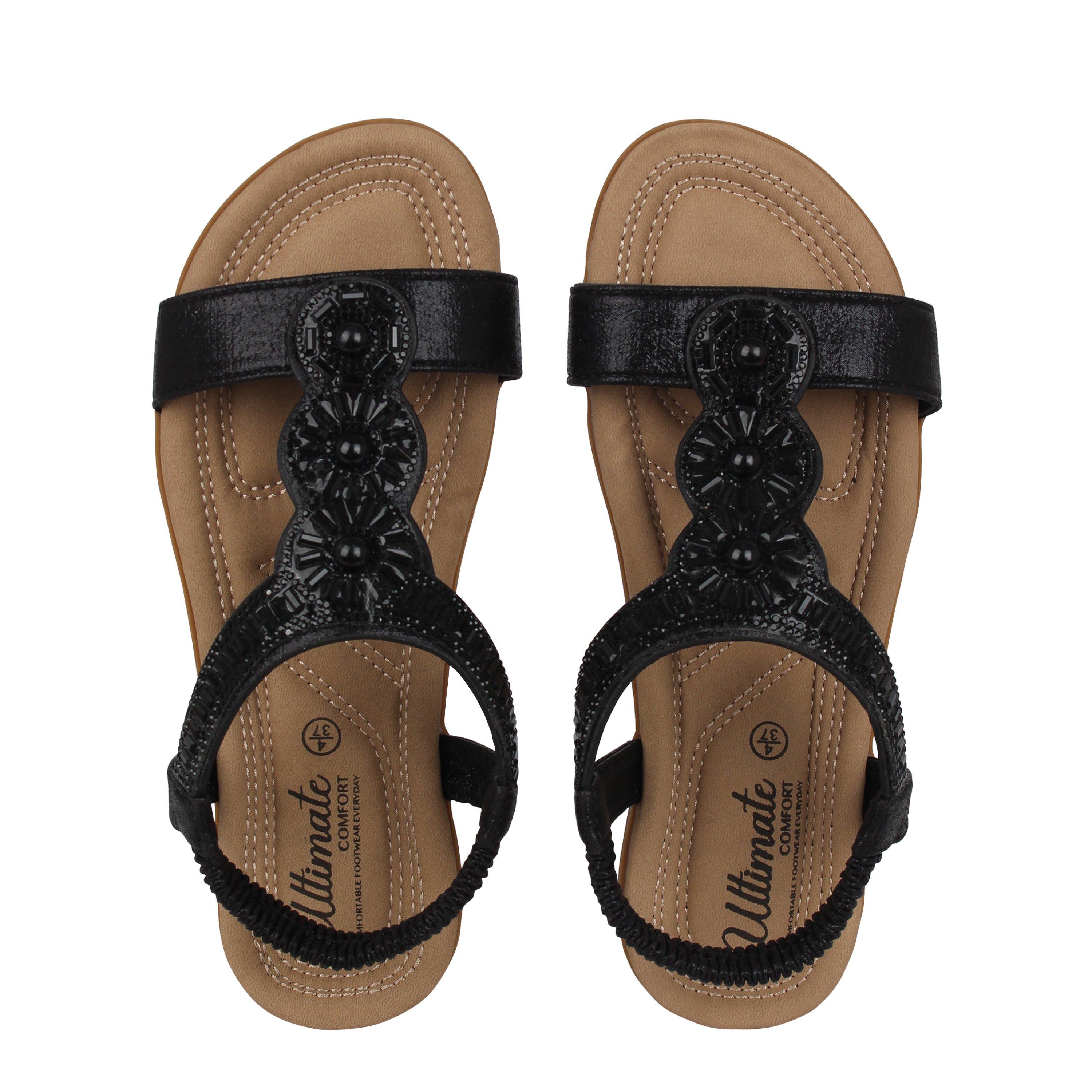 Be You Ultimate Comfort Diamante Sandal