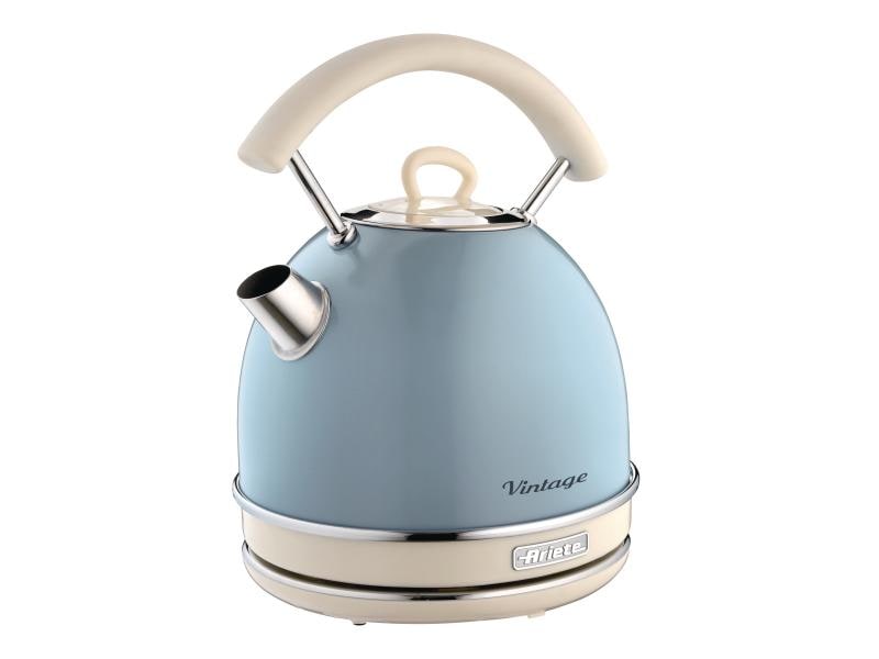Ariete Wasserkocher Vintage 1.7 l Blau Wasserkocher im Retro-Design