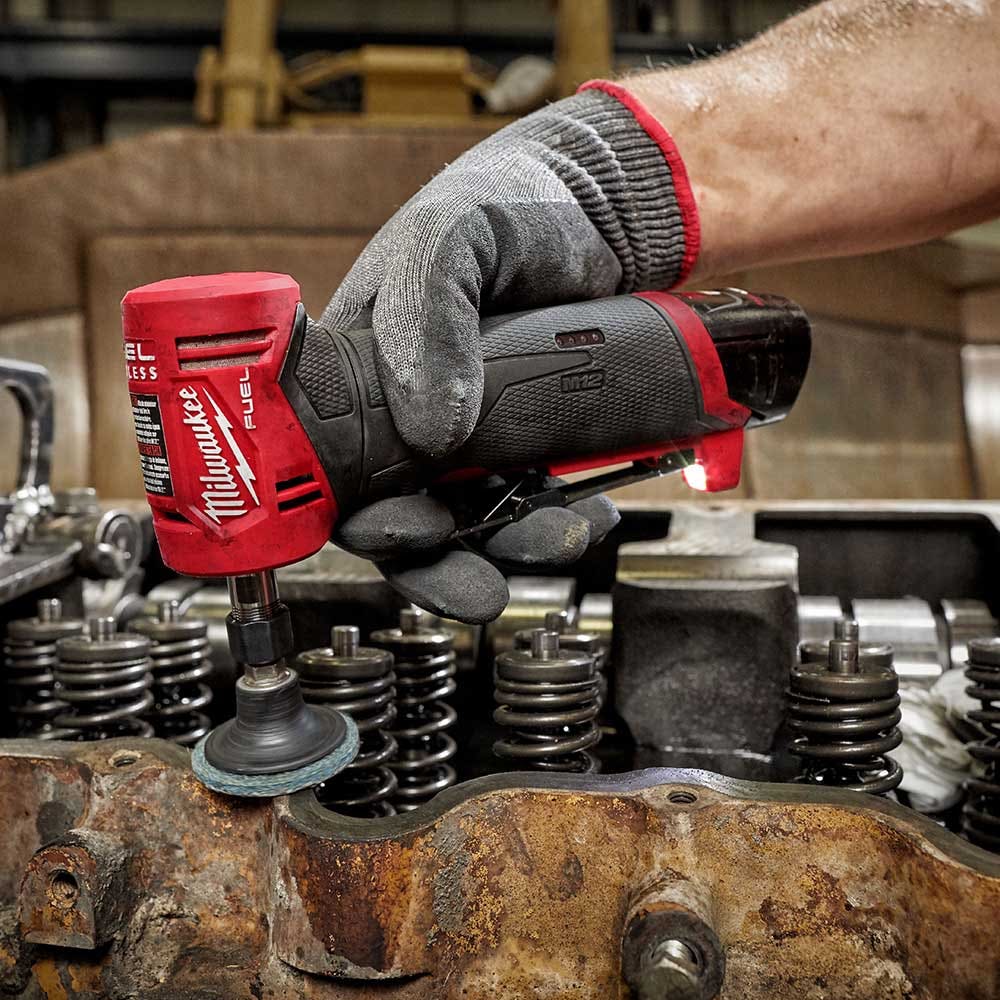 MILWAUKEE 12V FUEL™ Right Angle Die Grinder Skin M12FDGA-0