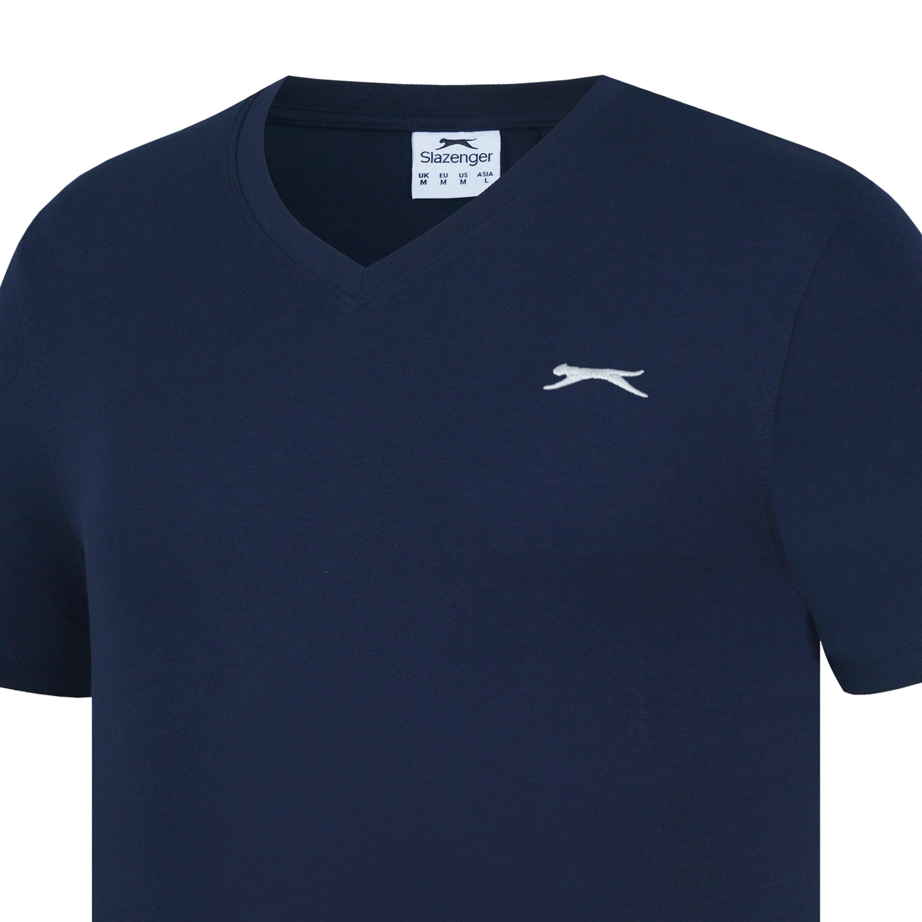 Slazenger V Neck T Shirt Mens