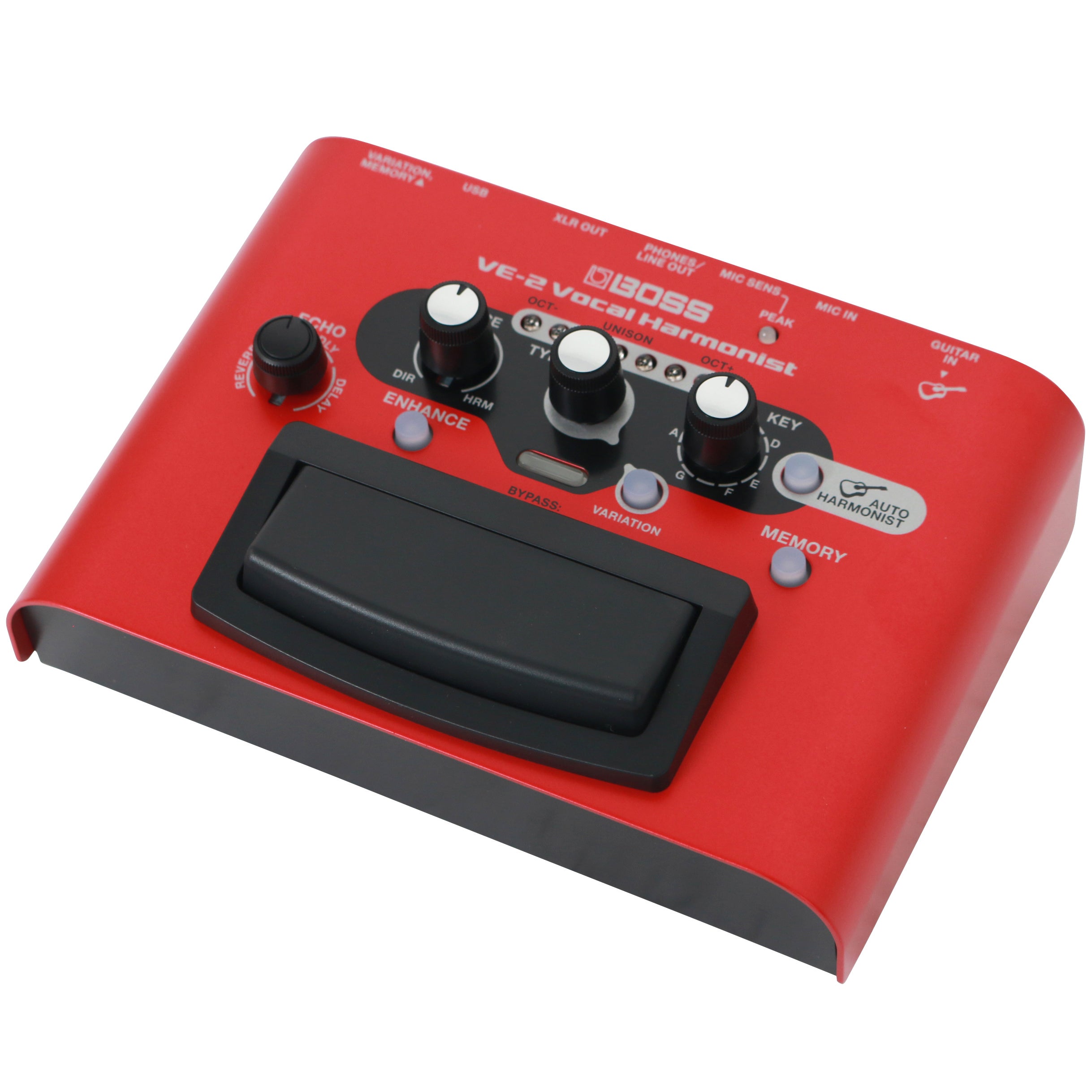 Boss VE-2 Vocal Harmonist effectpedaal voor zang