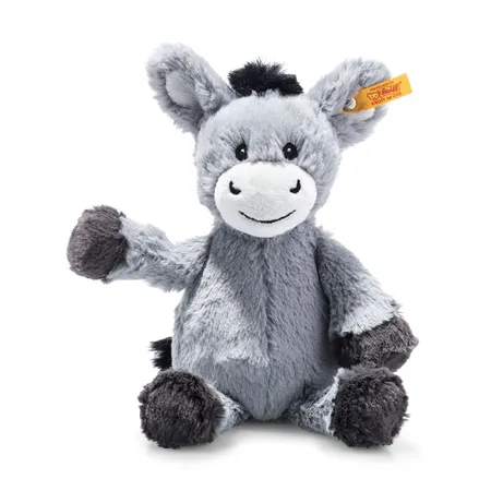 Steiff Soft Cuddly Friends Dinkie Esel graublau, 20 cm
