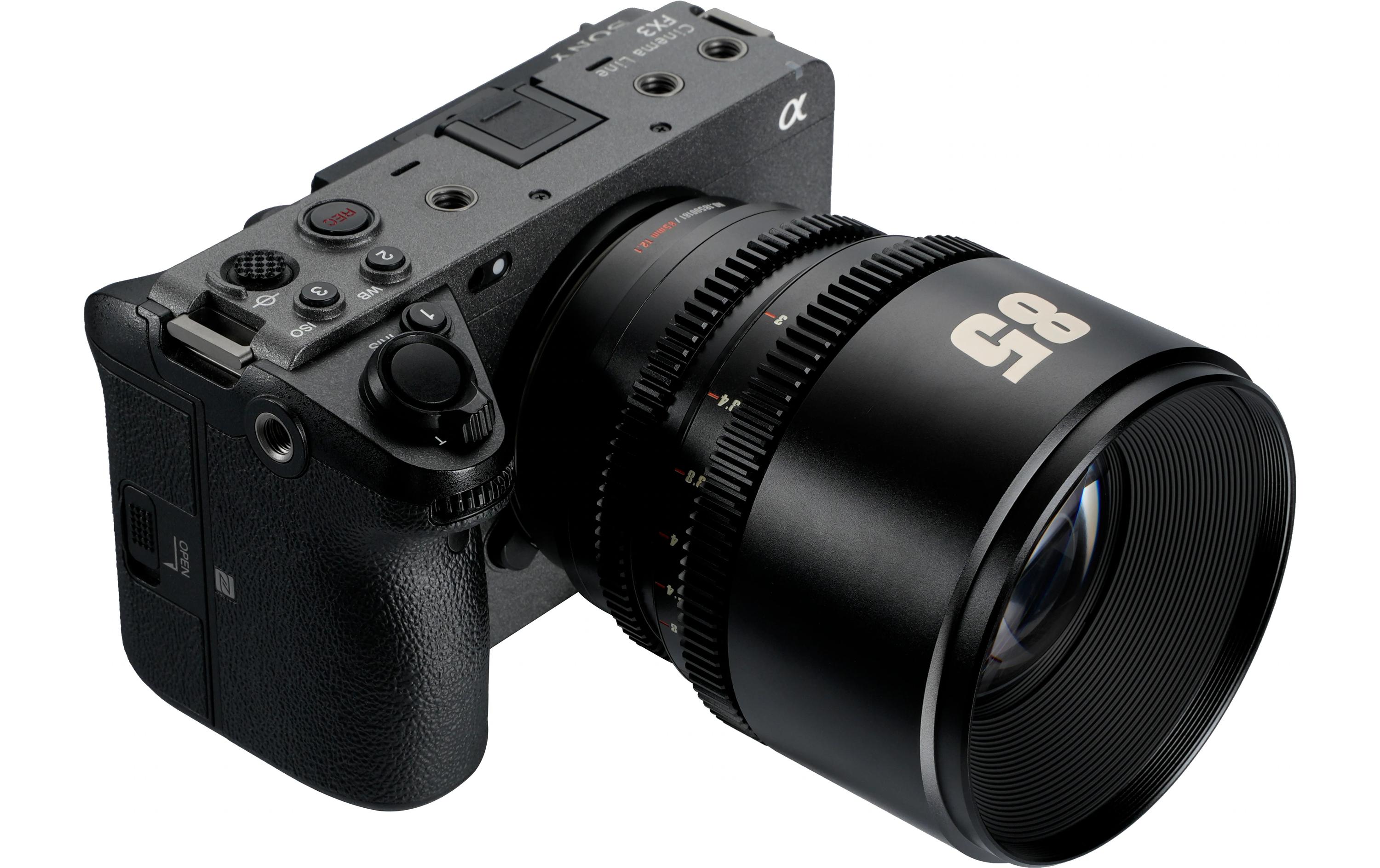 Festbrennweite 85mm T/2.1 – Sony E-Mount<br>Kompaktes, leichtes Objektiv für Kameras mit Super35-Sensoren