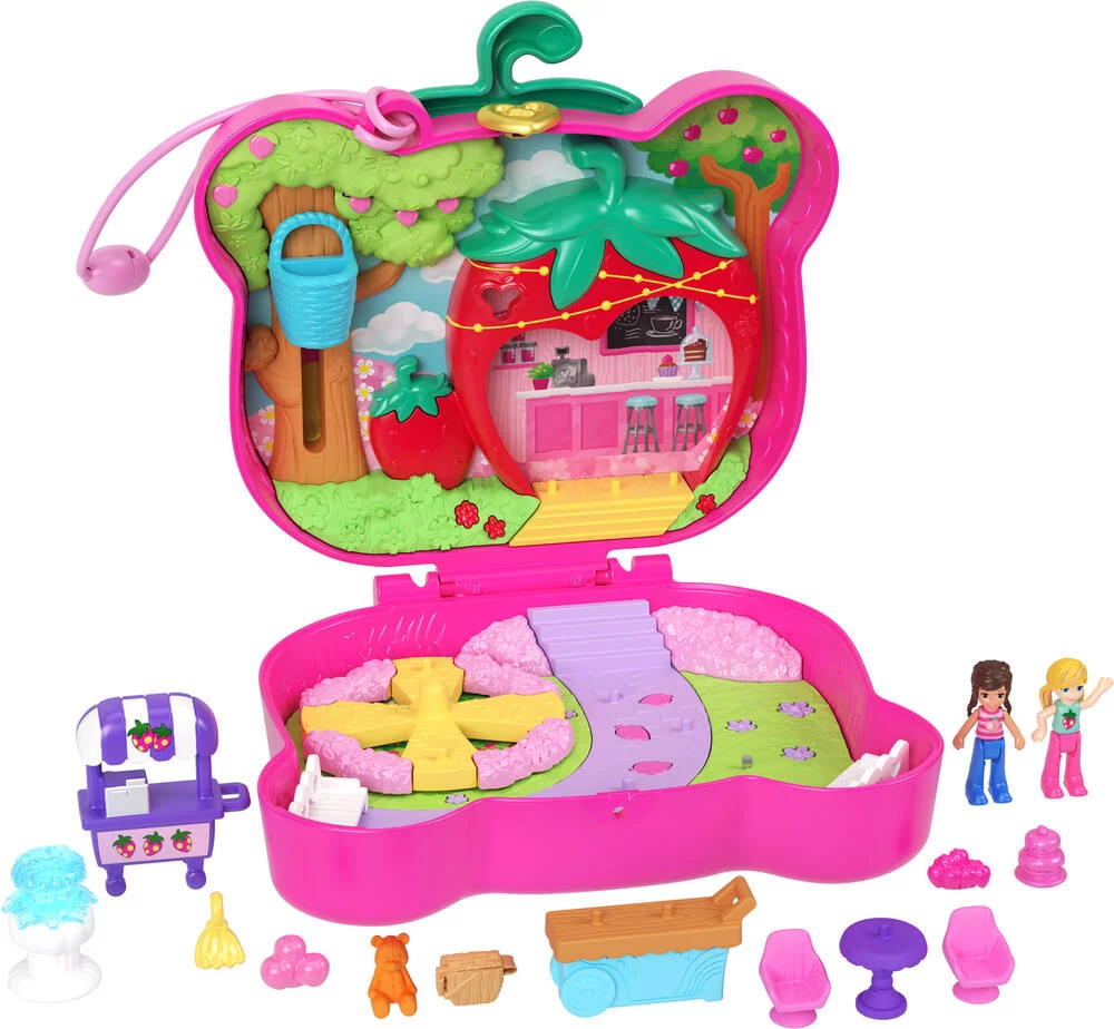 POLLY POCKET - COFFRET OURSON FRAISE