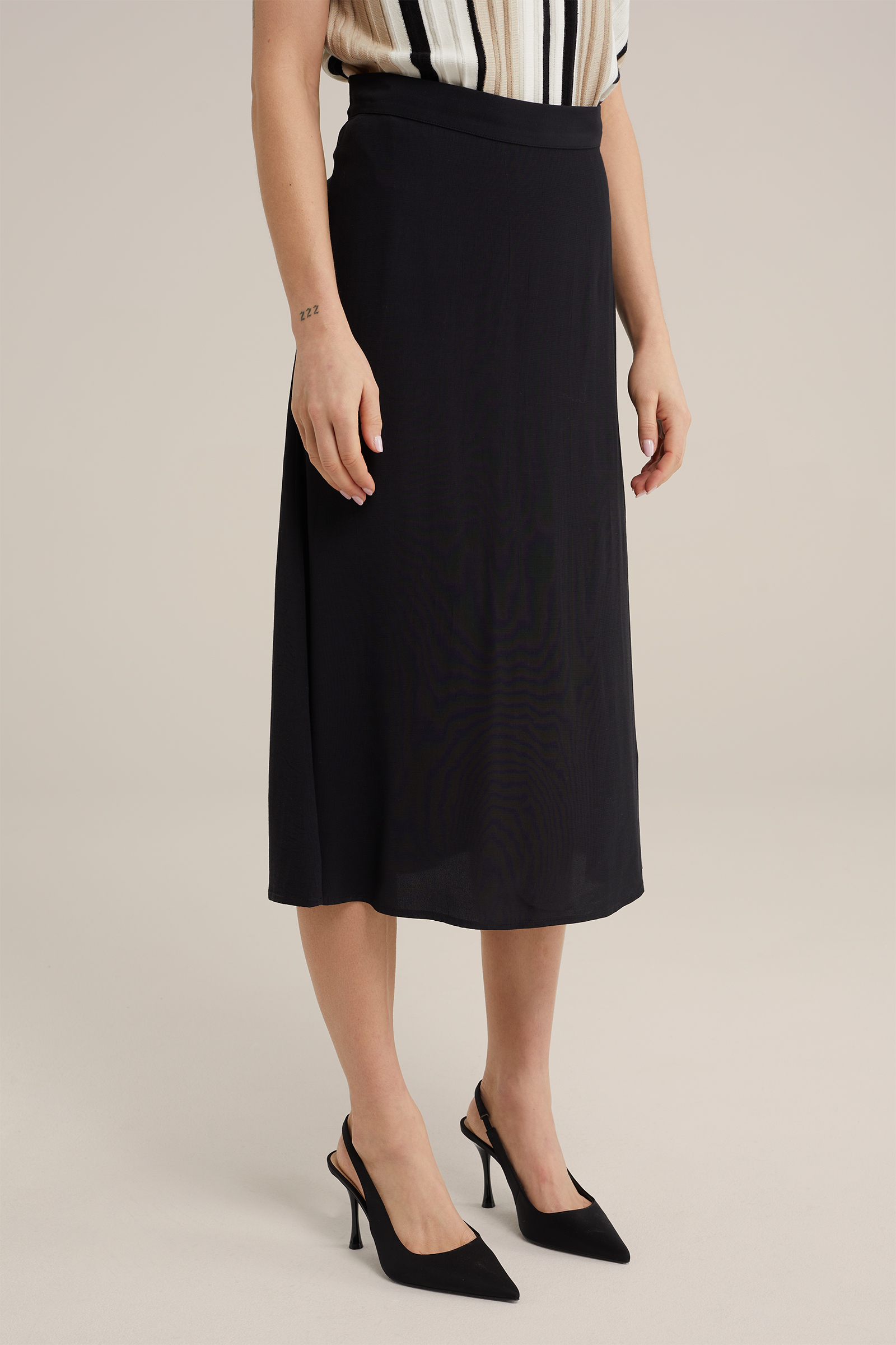 rok WE Fashion Zwart