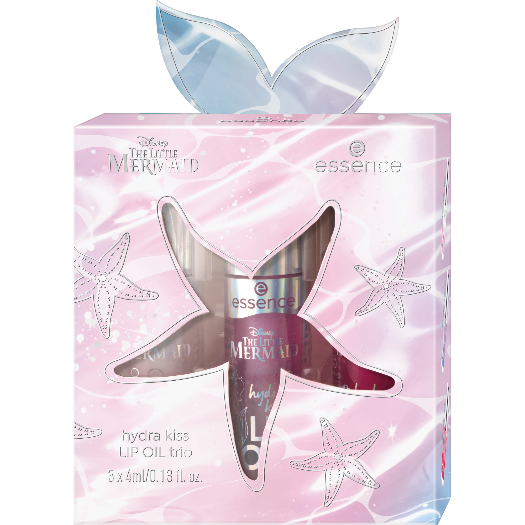 Disney THE LITTLE MERMAID hydra kiss LIP OIL trio