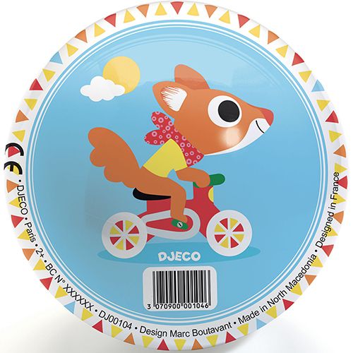 Djeco speelbal cute race - 12 cm