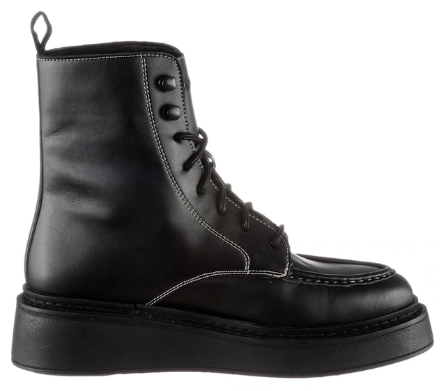 Levi's® Schnürboots »LUNA«  , Plateau, Schnürstiefelette, Boots mit Kontrastnähten