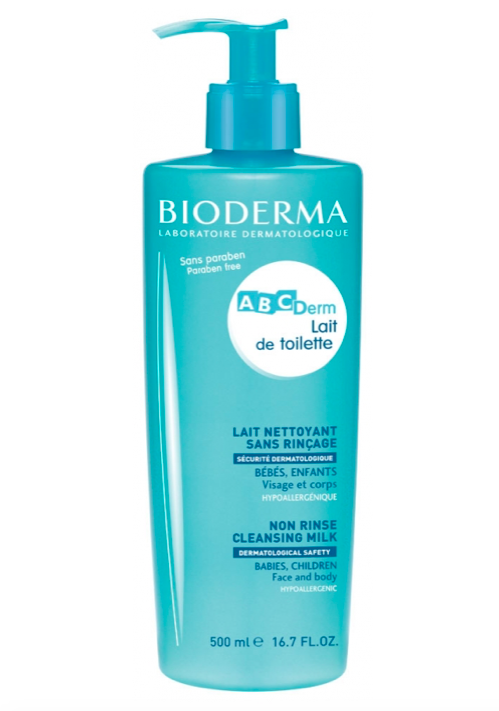 LAITS & LOTIONS ABC DERM LAIT DE TOILETTE 500 ML - Transparent