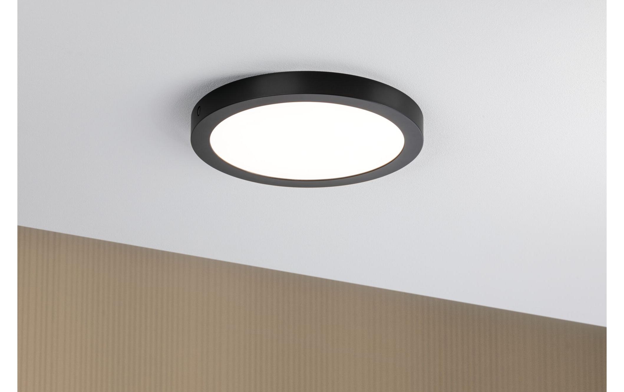 LED Panel Abia rund 300 mm SchwarzLED-Deckenbeleuchtung