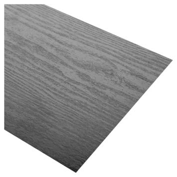 Duraline wandplank XL4  zwart eiken 118x23,5 cm 38 mm