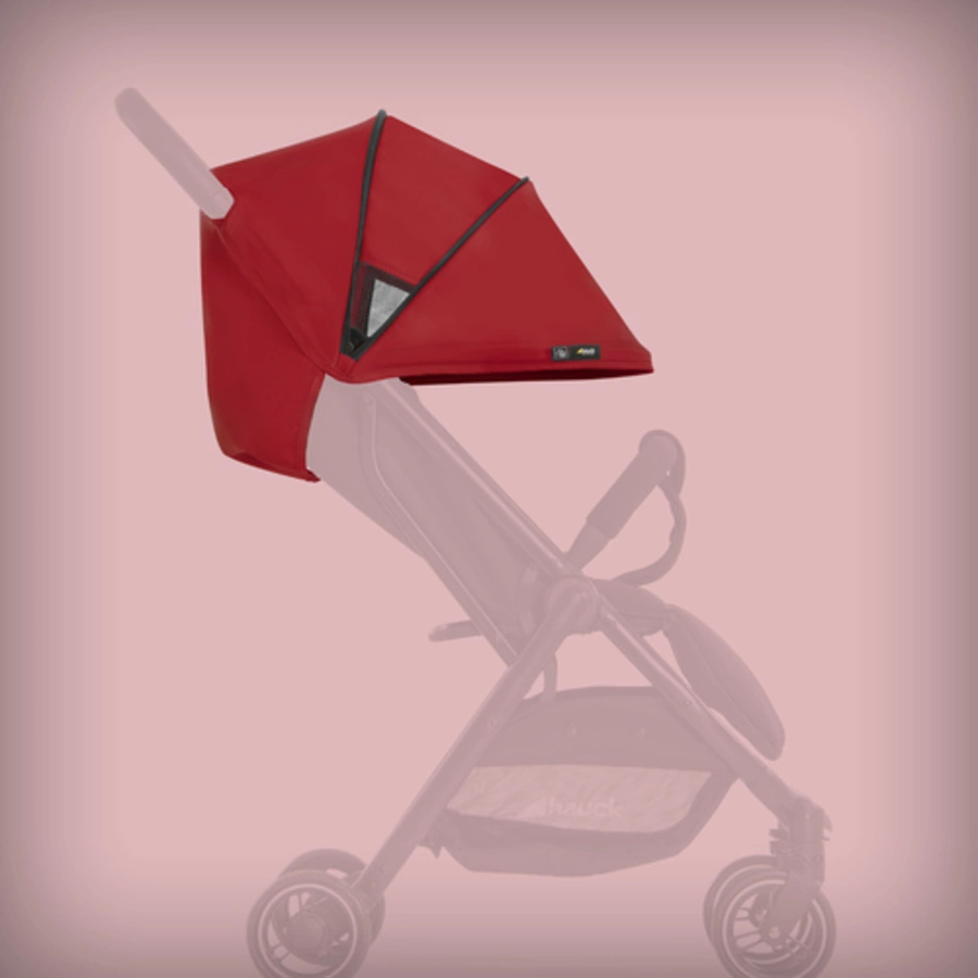 hauck Sonnenverdeck Swift X Single Deluxe Canopy Red