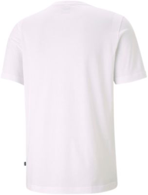 PumaESS Small Logo Tee - weiß