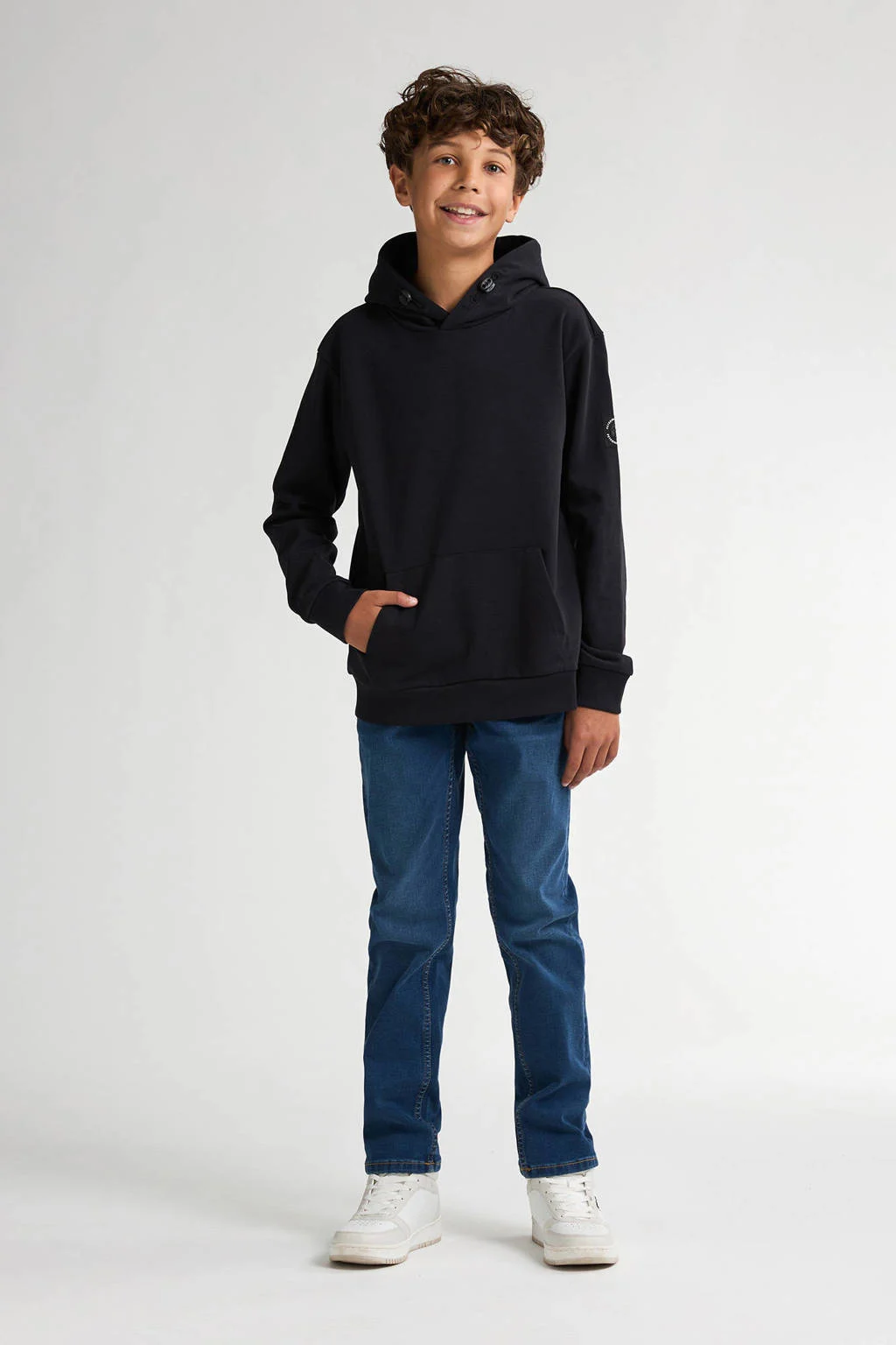 Petrol Industries hoodie zwart