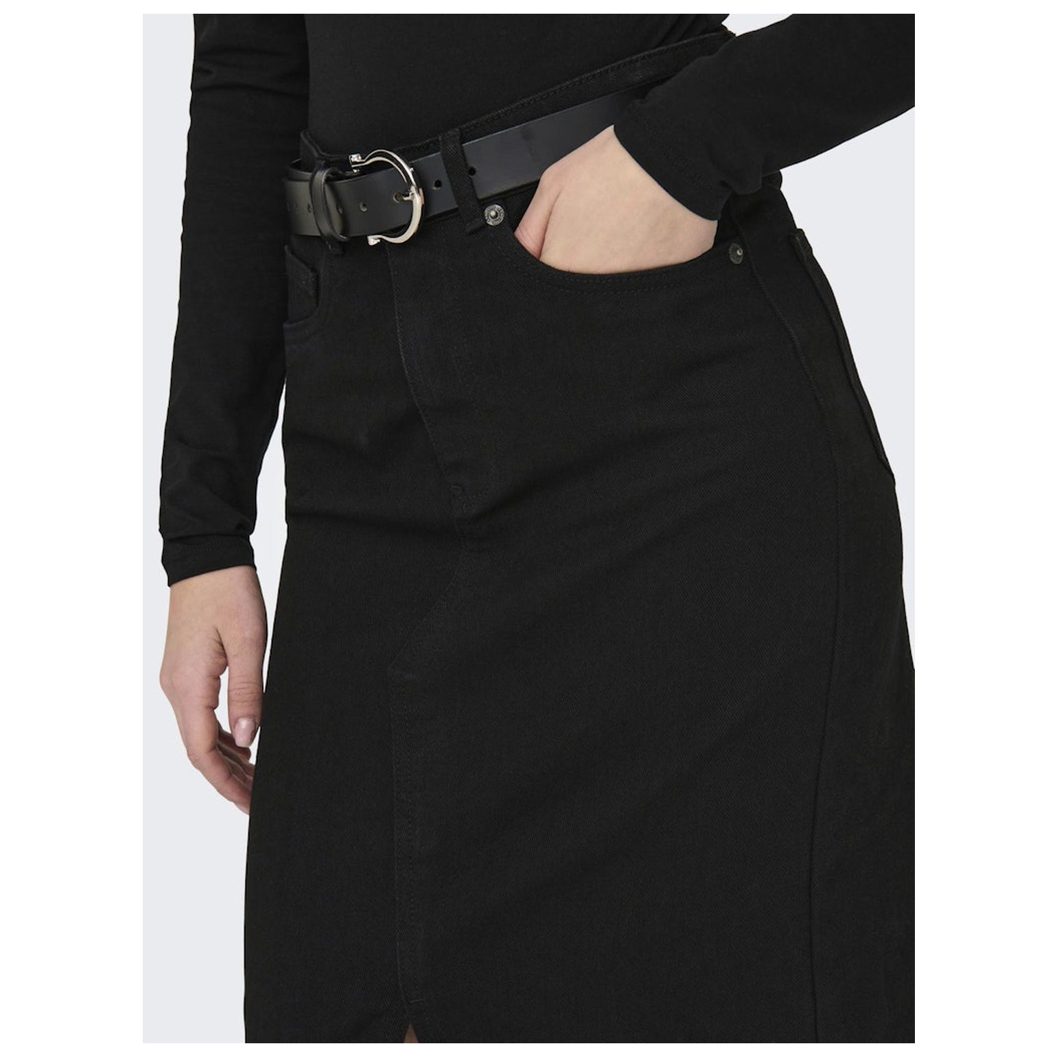 Only ONLSIRI FRONT SLIT SKIRT DNM G