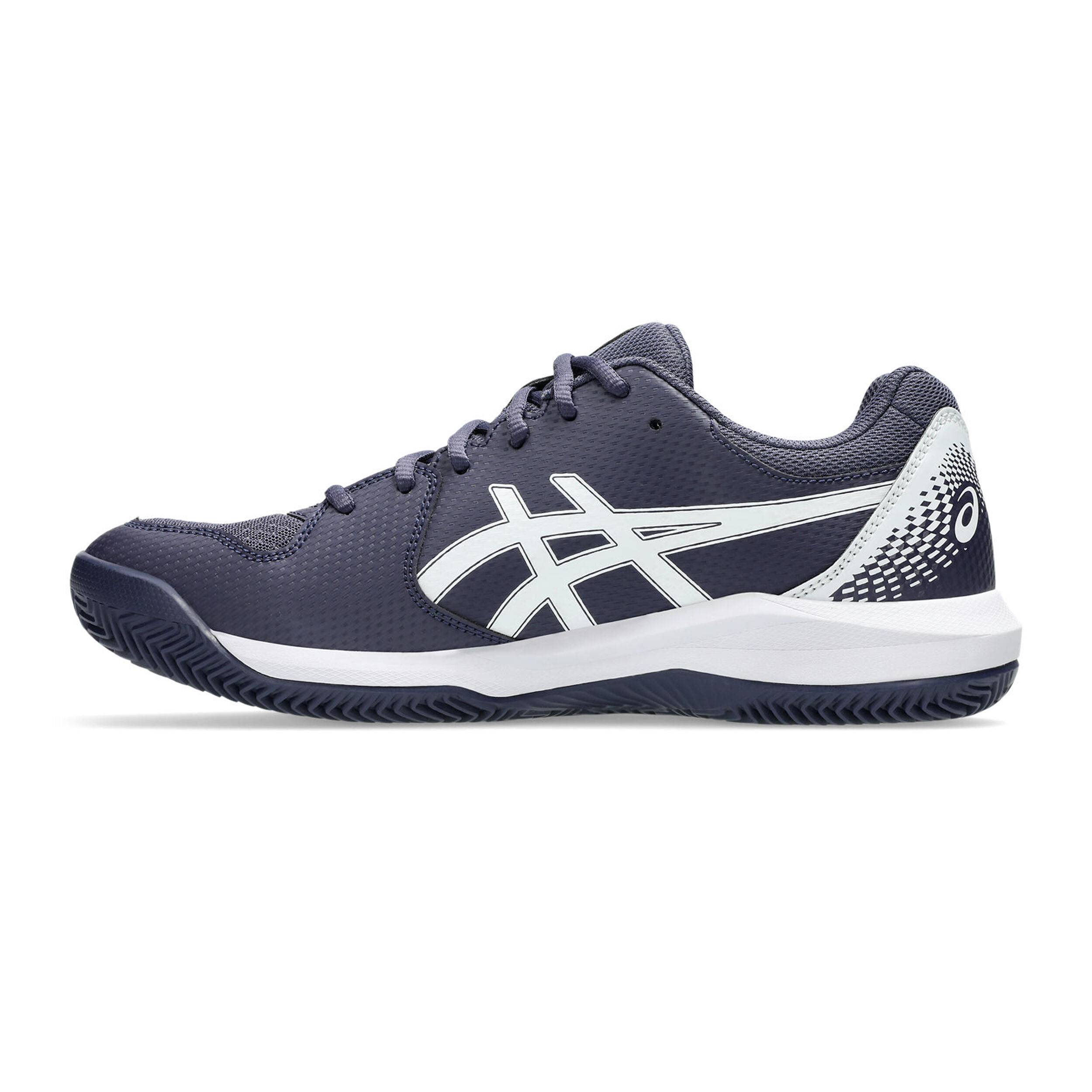 ASICS Gel-Dedicate 8 Clay Chaussure Terre Battue Hommes - Bleu Foncé , Blanc