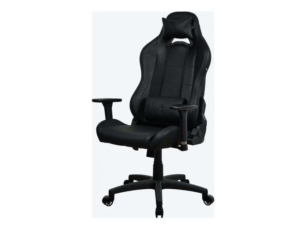 Arozzi Torretta 2023 Edition - Stol - ergonomisk - armstøtter - T-formet - vippe - drejeled - polyuretan-læder - ren sort