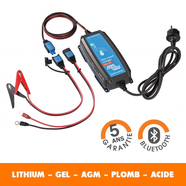 Chargeur de batterie Blue Smart IP65 Victron de 4A à 15A