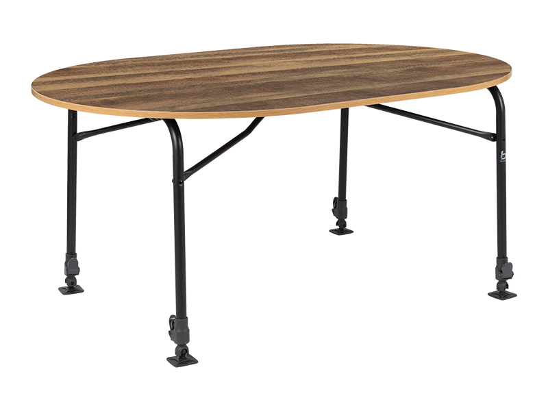 Bo-Camp Feather Oval 130 x 90 tafel