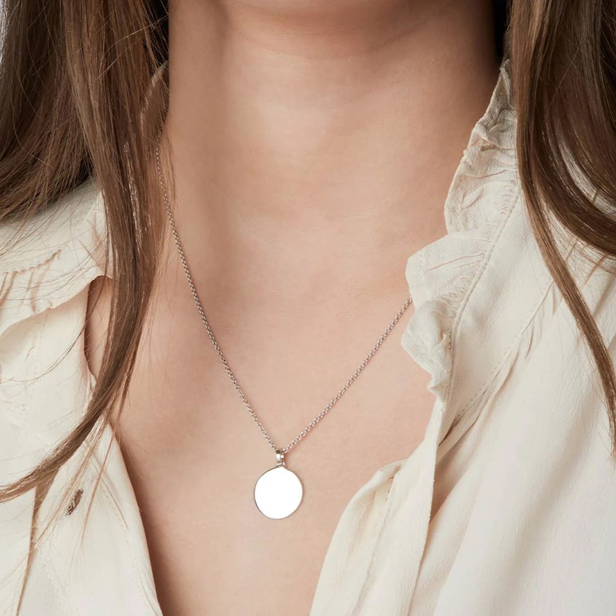 Collier Sif Jakobs FOLLINA PIANURA PICCOLOargent à graver