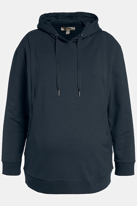 Bellieva-Hoodie, Stillfunktion, A-Linie, Kapuze, Langarm