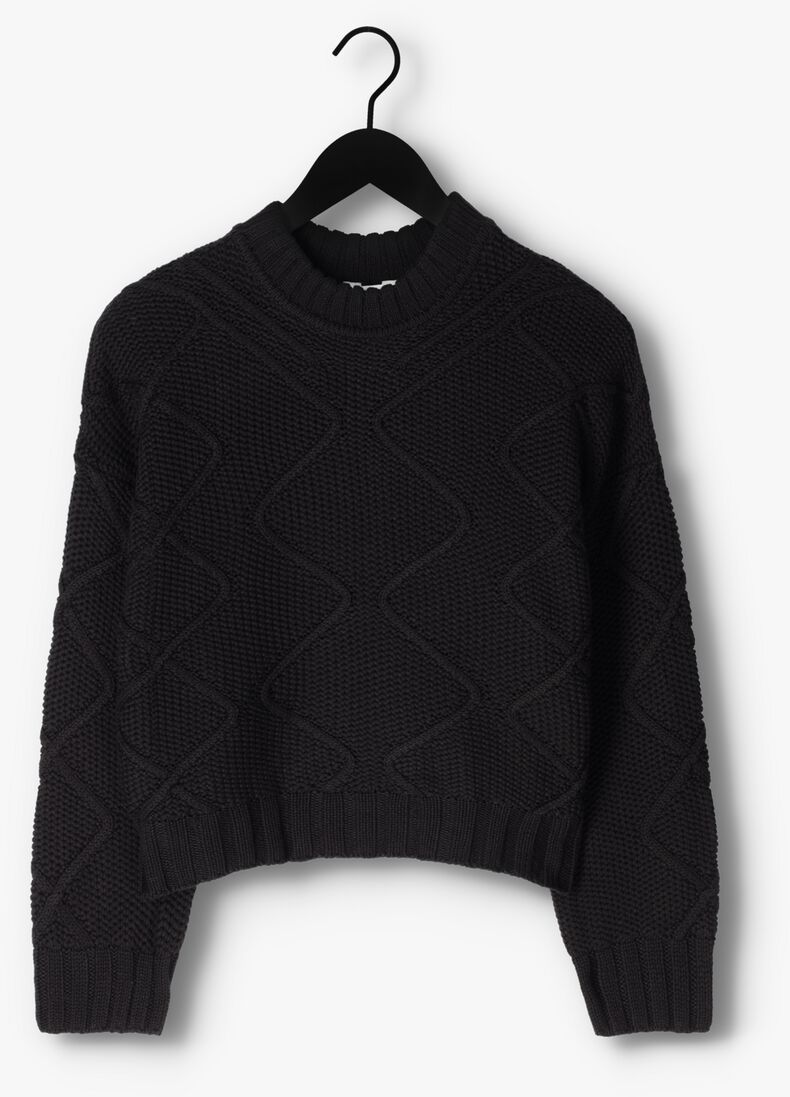 OBJECT zwarte object trui harvey l/s knit