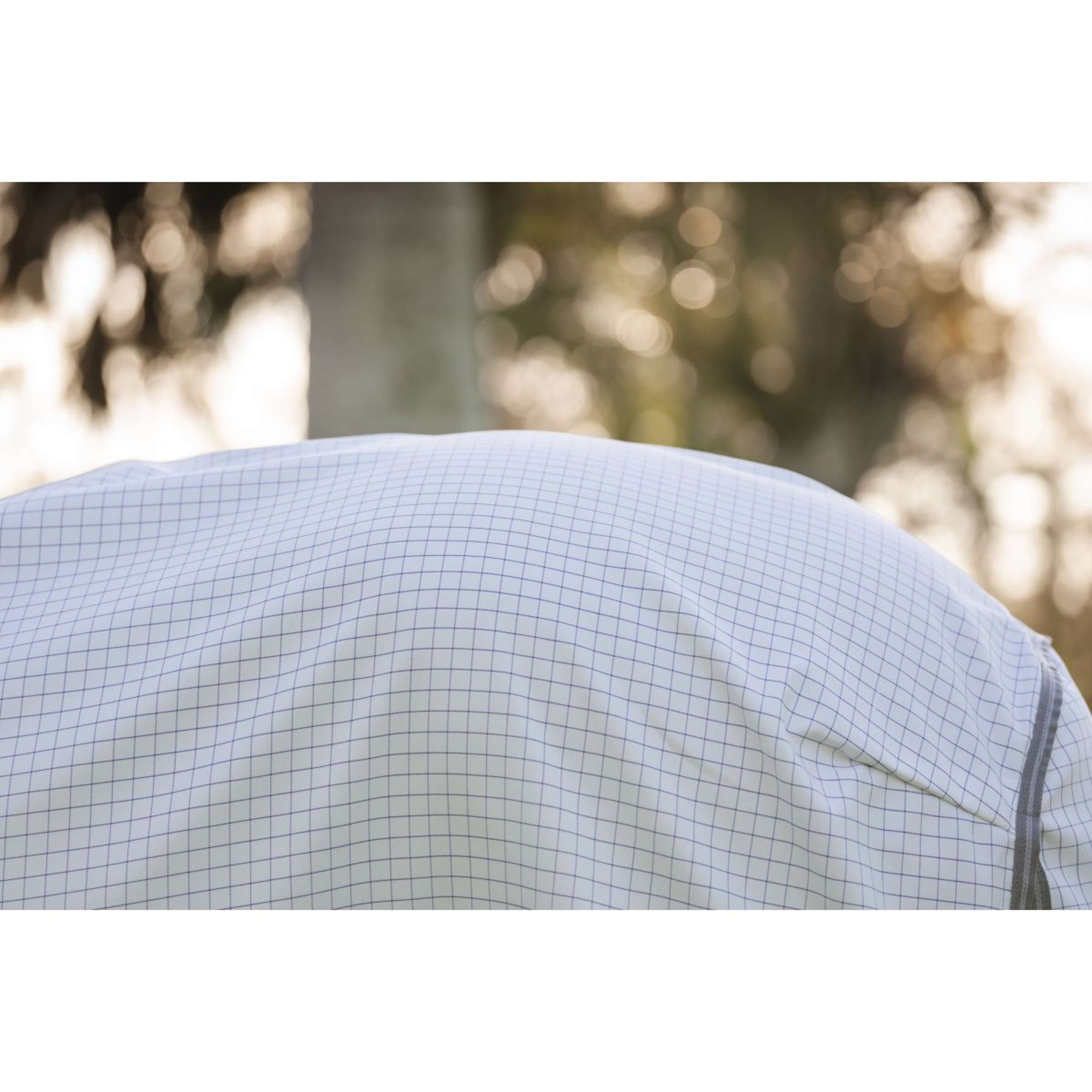 Amigo Summer Sheet Plus Navy Check/Titanium Grey/Silver
