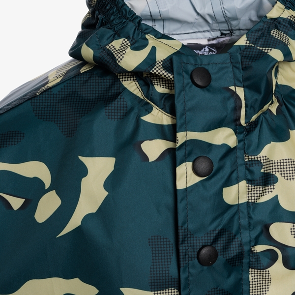 Mountain Peak kinder regenponcho camouflageprint
