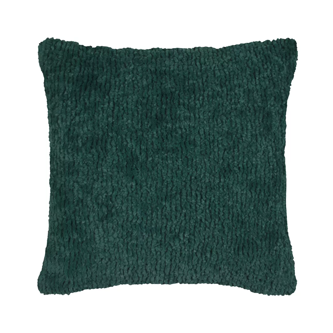 Coussin carré fausse fourrure (45 x 45 cm) Timmy Vert émeraude
