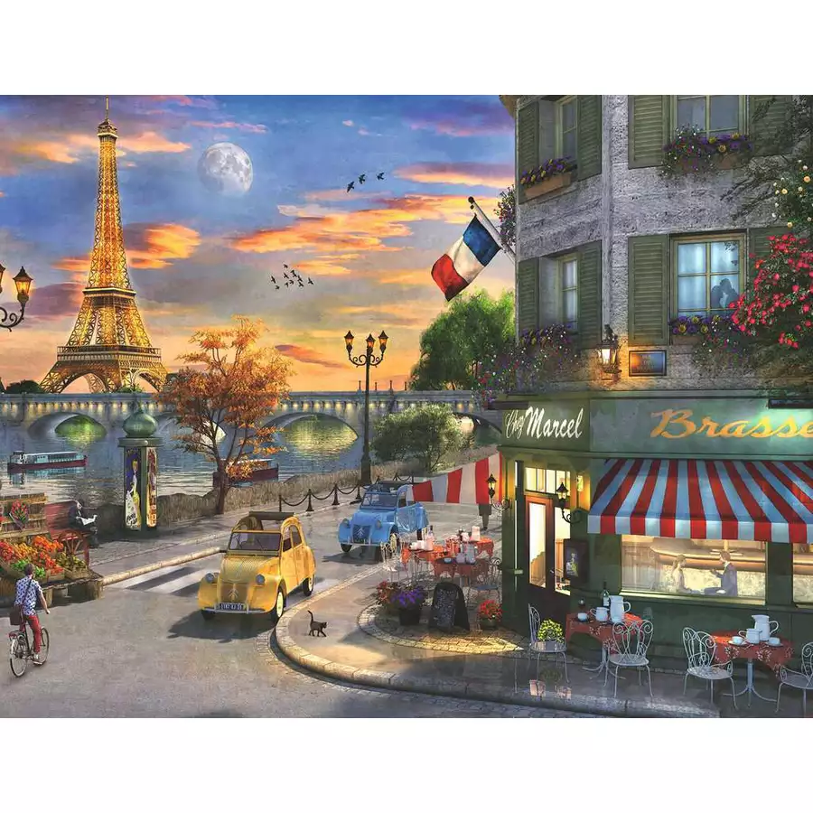 Ravensburger Romantische Abendstunde in Paris bunt