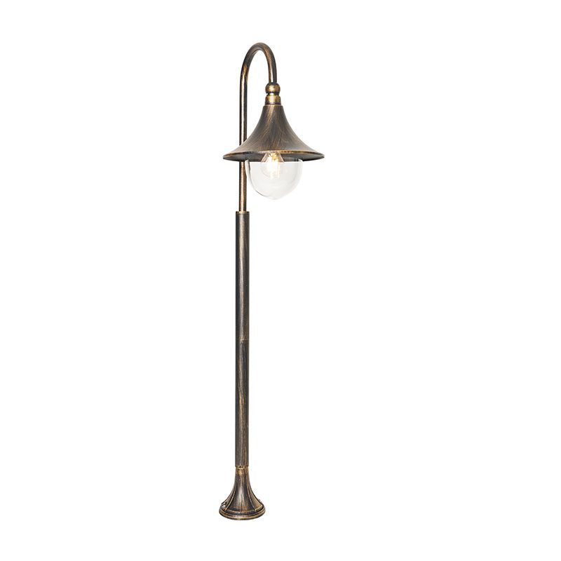 Klassieke buiten lantaarn antiek goud 100 cm IP44 - Daphne