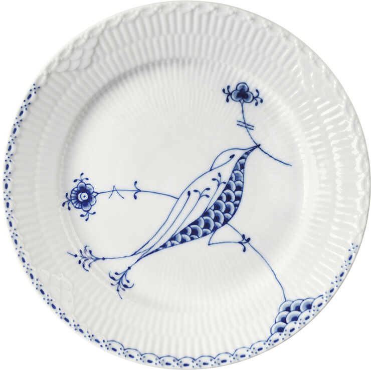Royal Copenhagen ROYAL CREATURES TALLERKEN 19 CM STÆR Hvid
