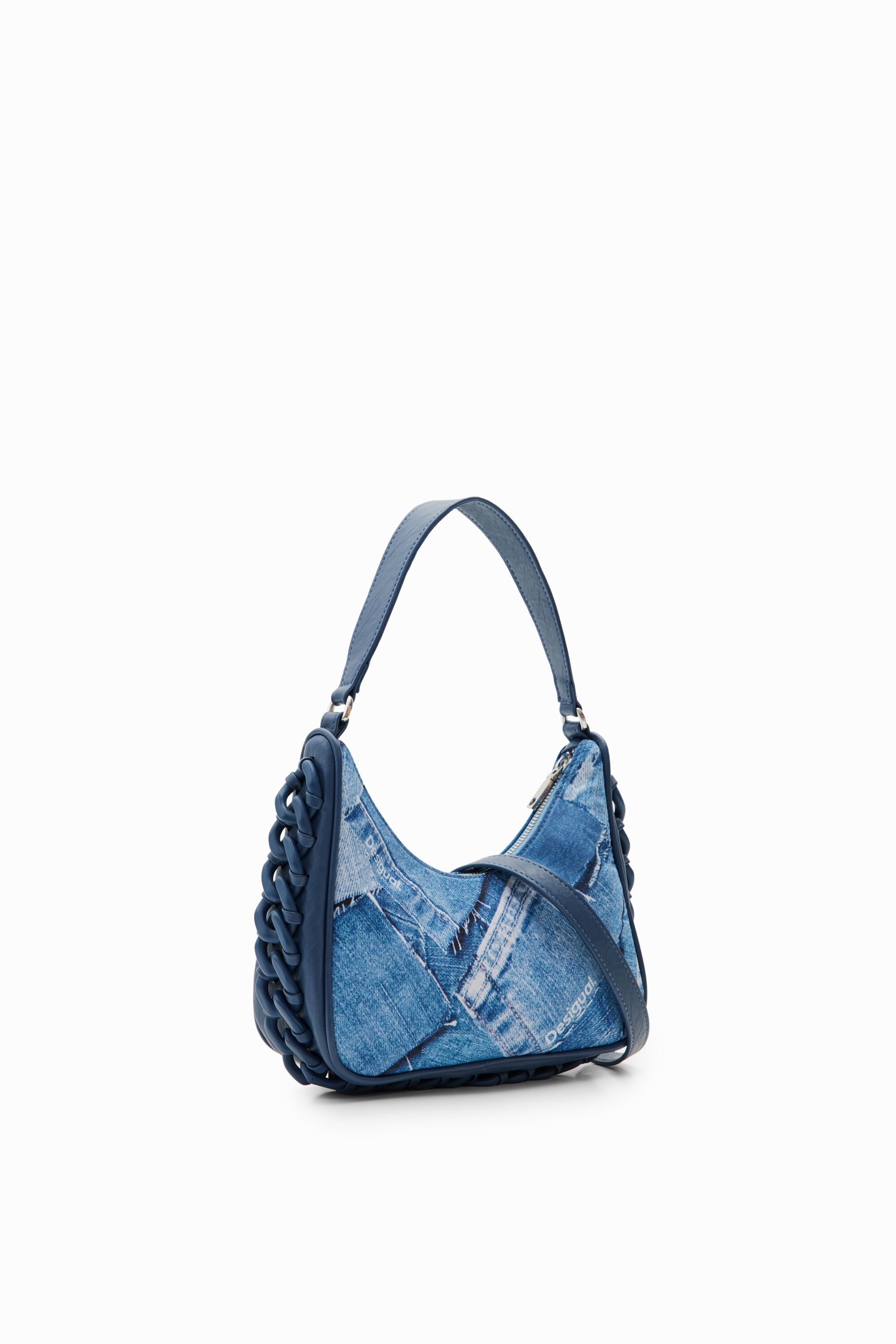 Petit sac patchwork denim