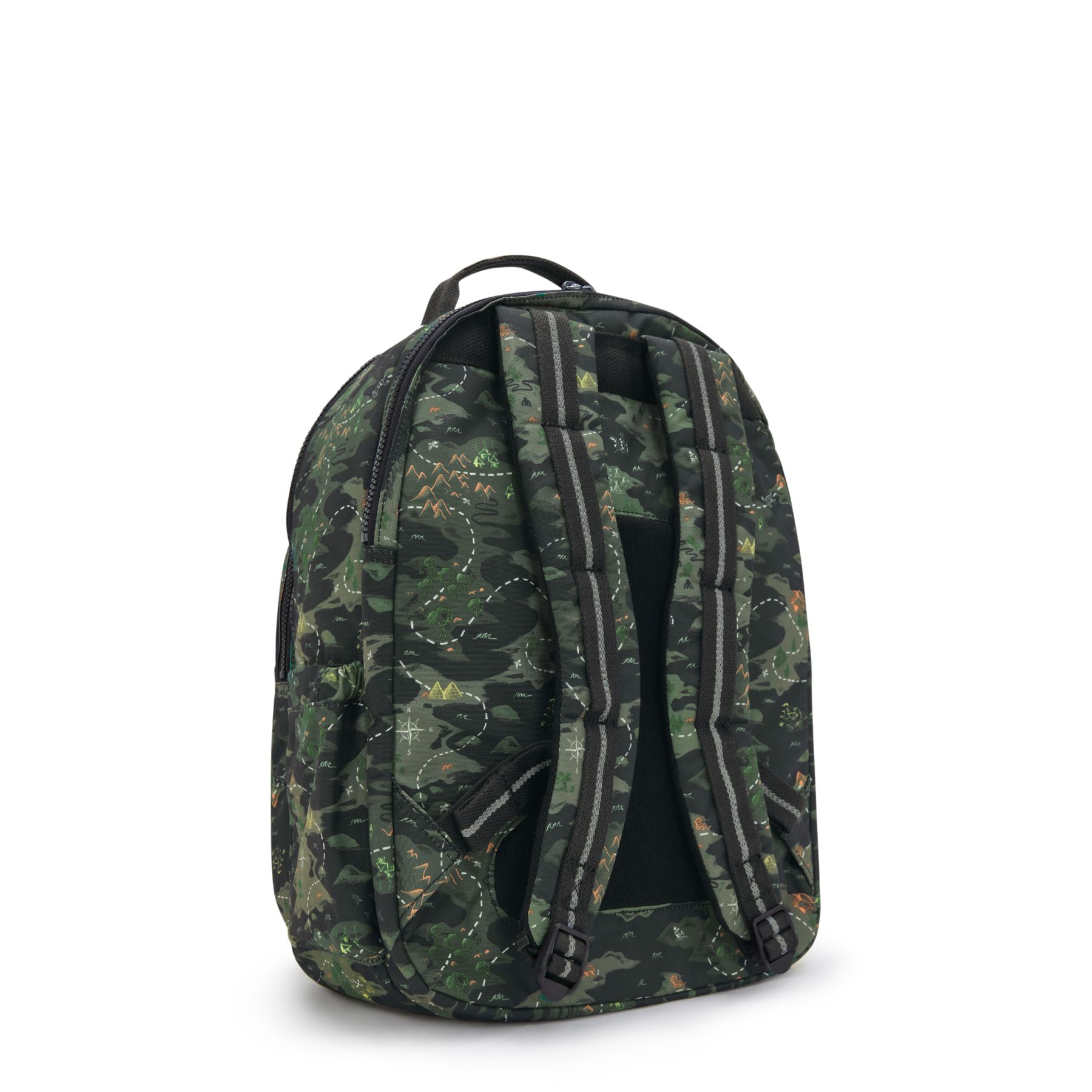 SEOUL COLLEGE Grand sac à dos avec compartiment séparé pour ordinateur portable - Camo Treasure