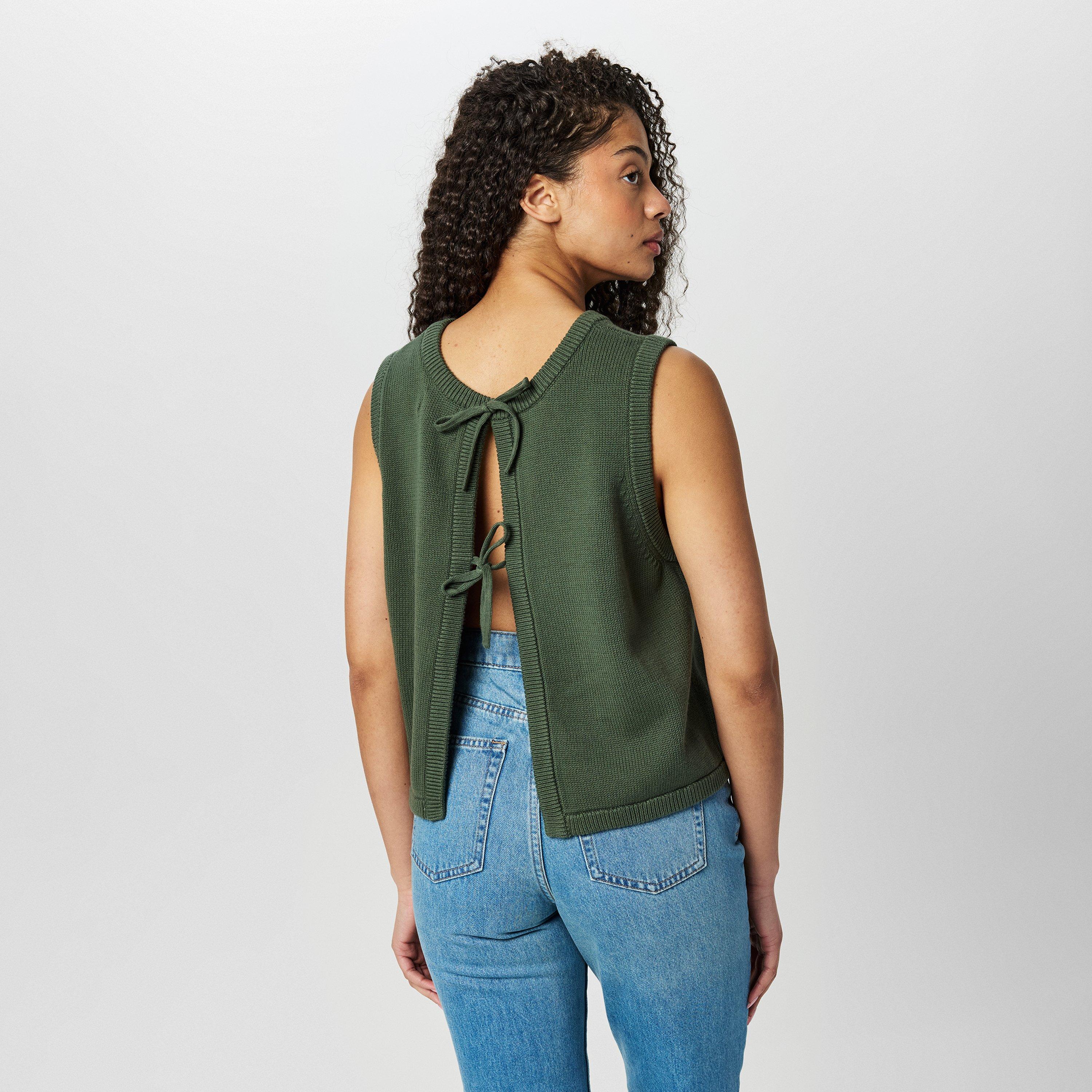Jack Wills Open Back Vest