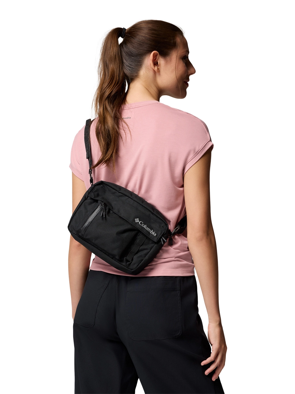 Columbia Street Transit Side Bag black