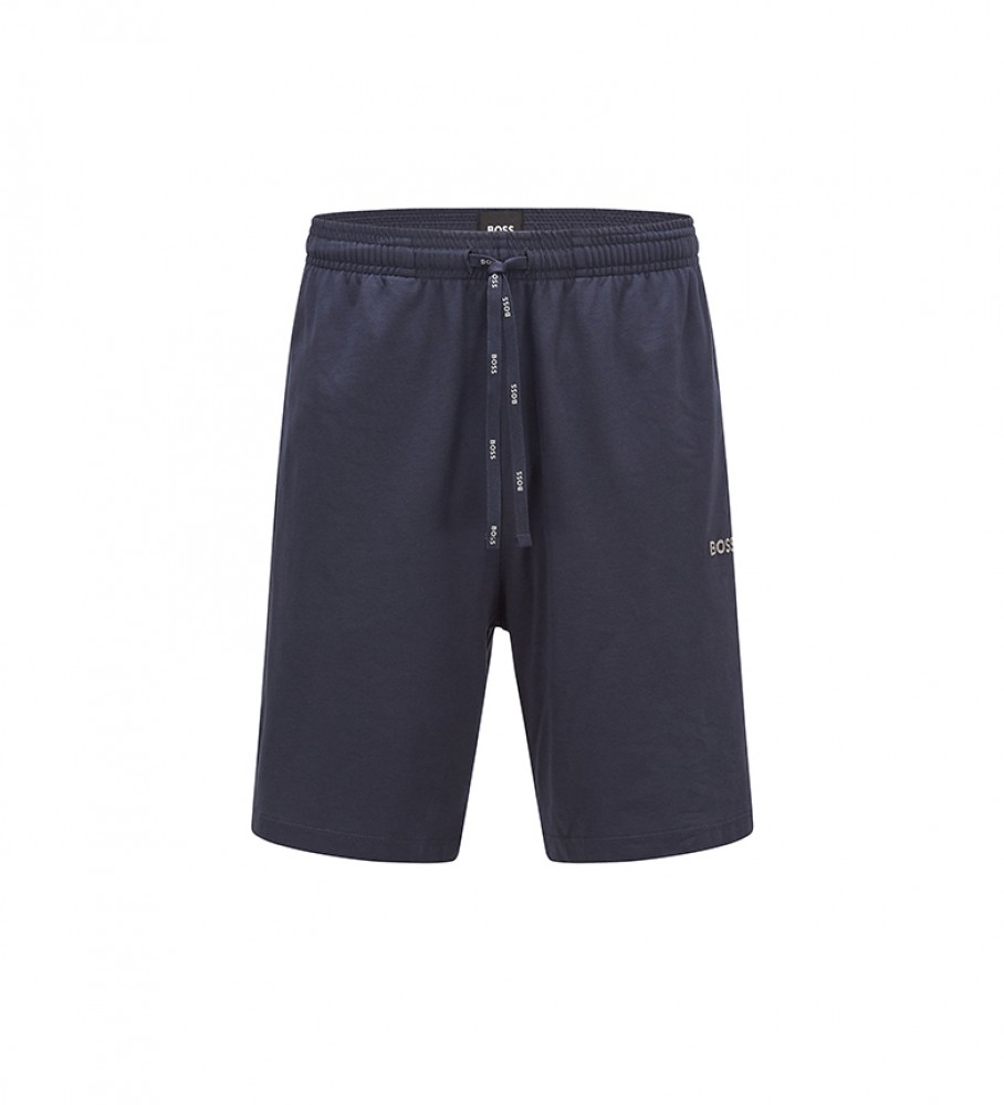 Shorts BOSS Mix&Match; azul marinho