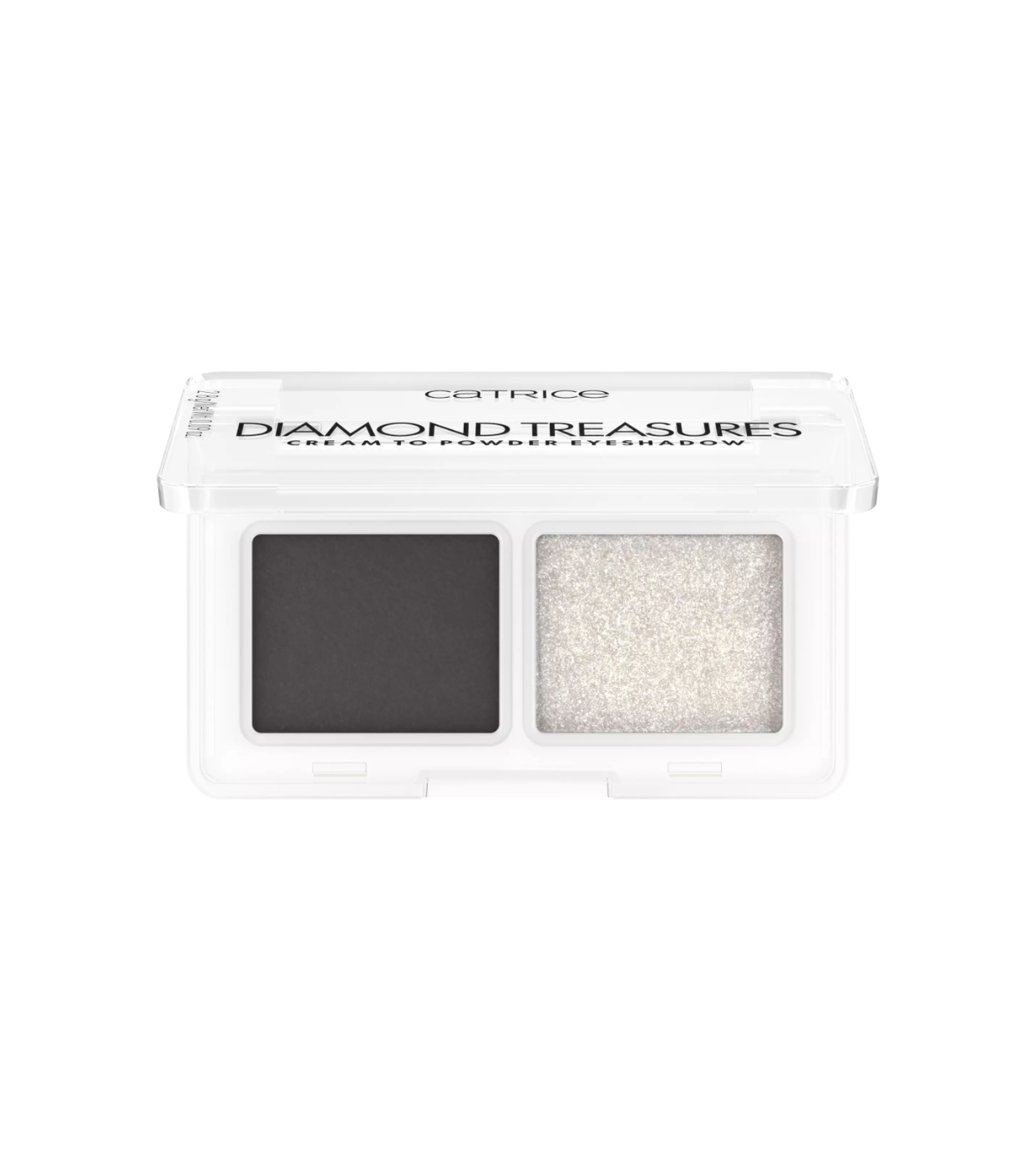 Catrice - Paleta de sombras em pó cremoso Diamond Treasures - 030: Smokey Diamond