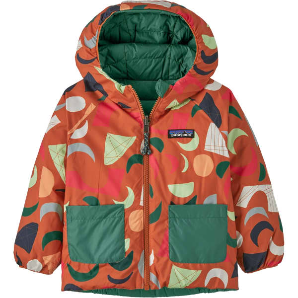 Doudoune ski PATAGONIA BABY REVERSIBLE DOWN SWEATER HOODY MIRAGE: REDTAIL RUST