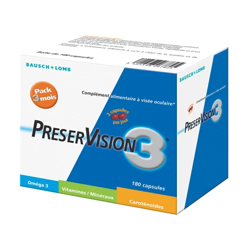 Preservision 3 - 180 Capsules