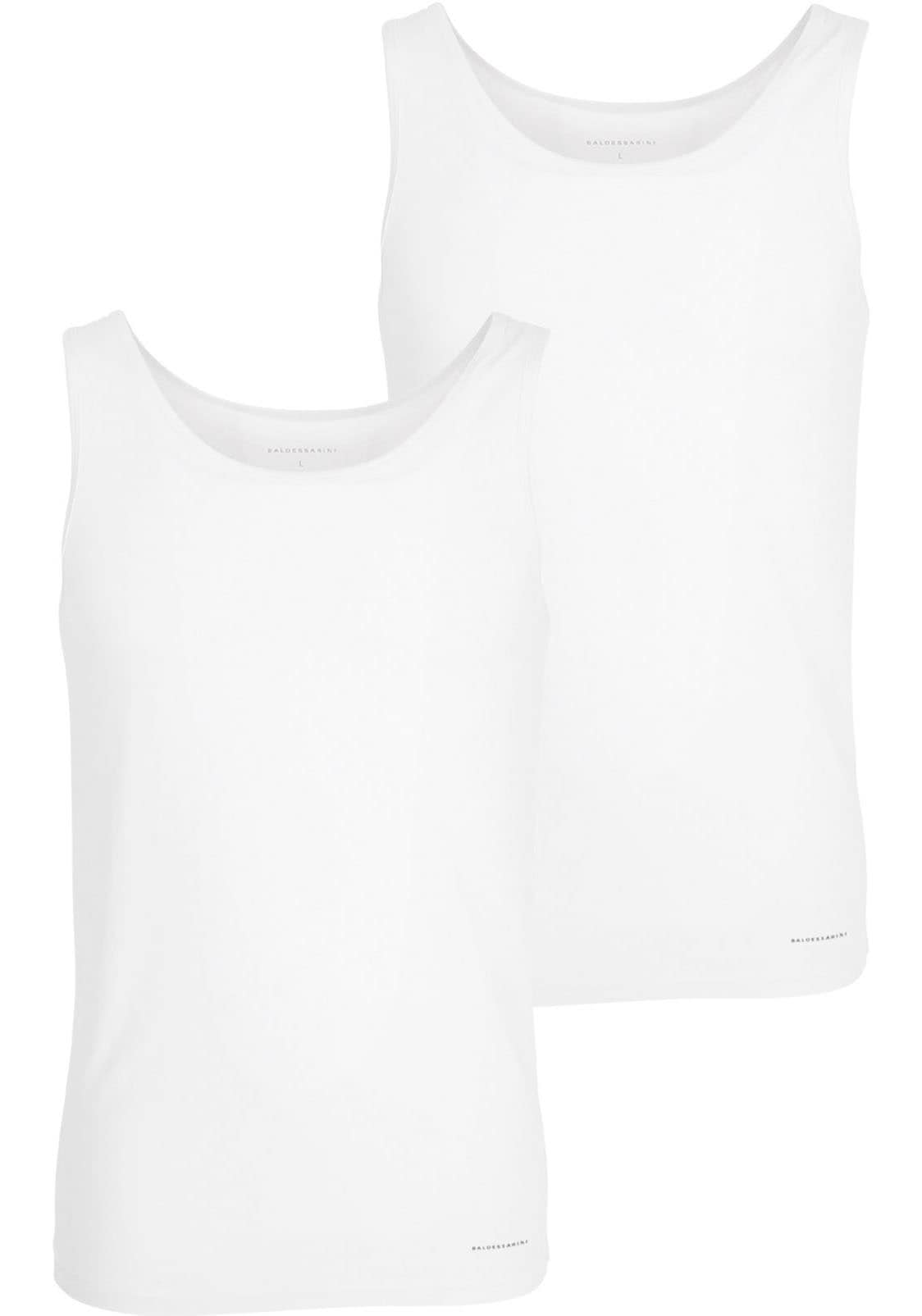 BALDESSARINI Tanktop »Monaco«, Logoschriftzug, Achselhemd, elastisch, Rundhalsausschnitt, Baumwollmix