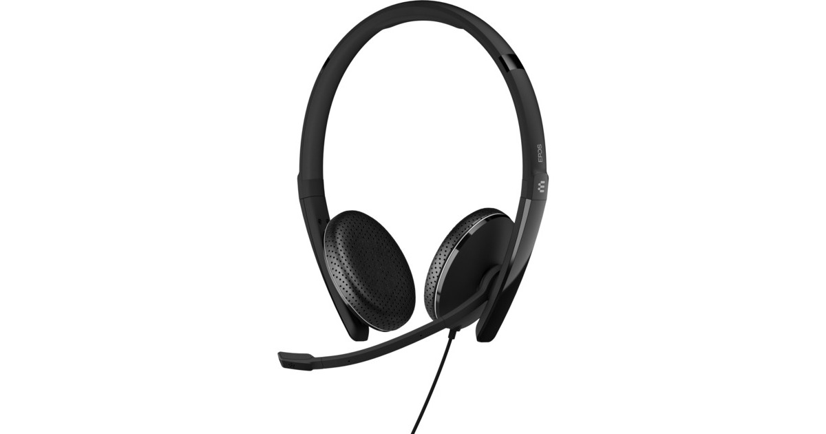 EPOSADAPT 165T USB II on-ear headset  (Zwart)