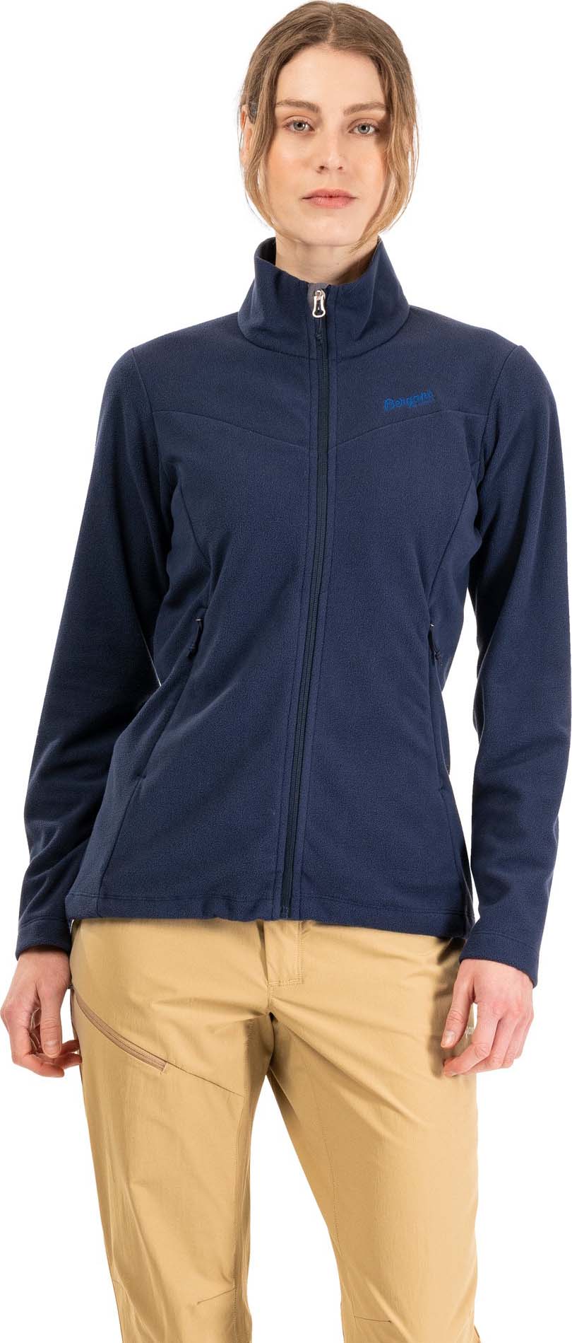 Finnsnes Fleece Jacket Dame Navy Blue