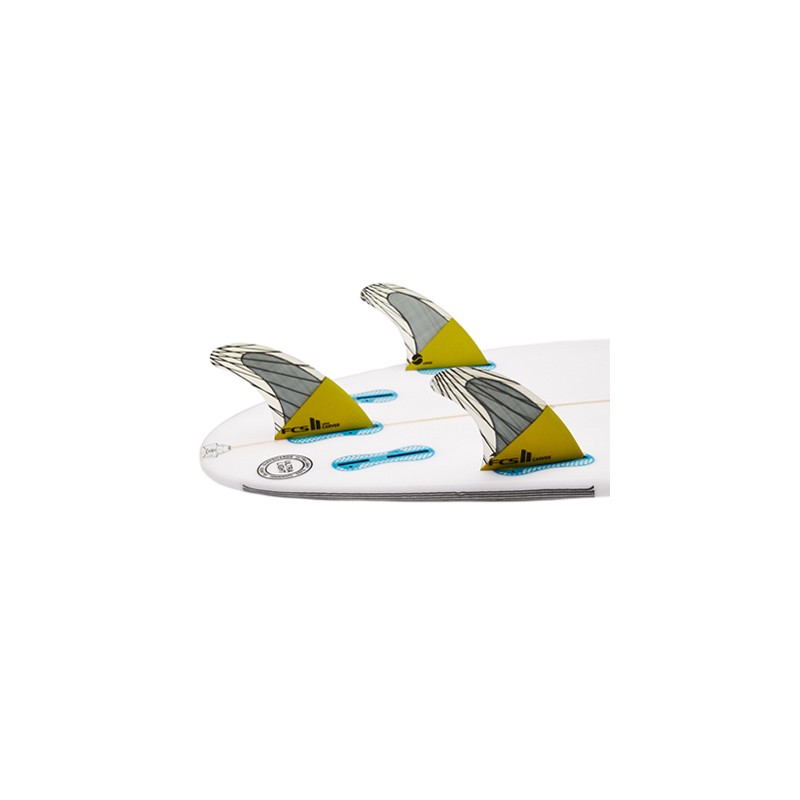 Ailerons FCS II Carver PC Carbon Tri Set - The Corner Shop