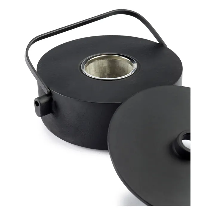 Serax Théière Collage en fonte - 1,2l | Noir