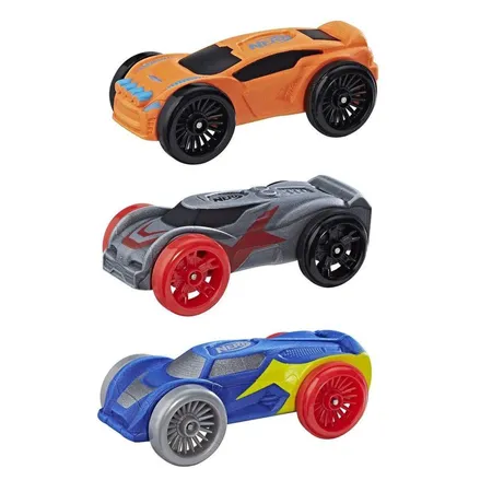 Hasbro Nerf Nitro Soft Racer 3er, sortiert