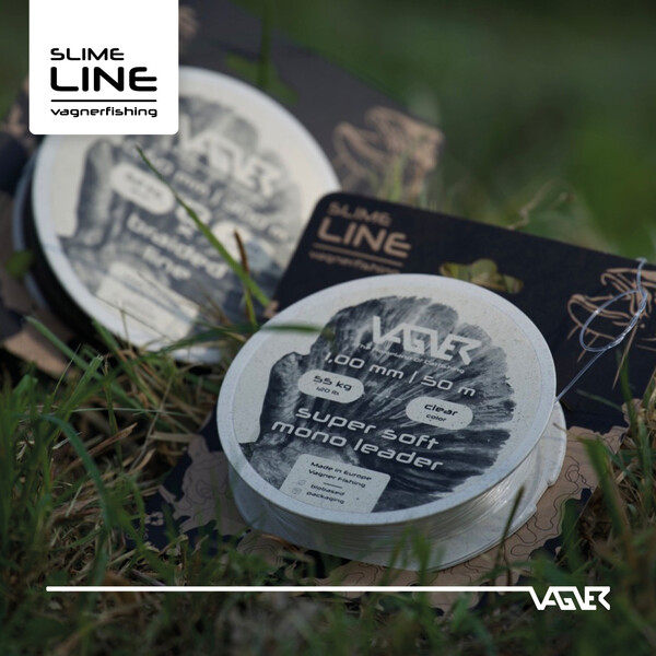 Leader Vagner Super Soft Mono Nylon Leader Clear (50m)