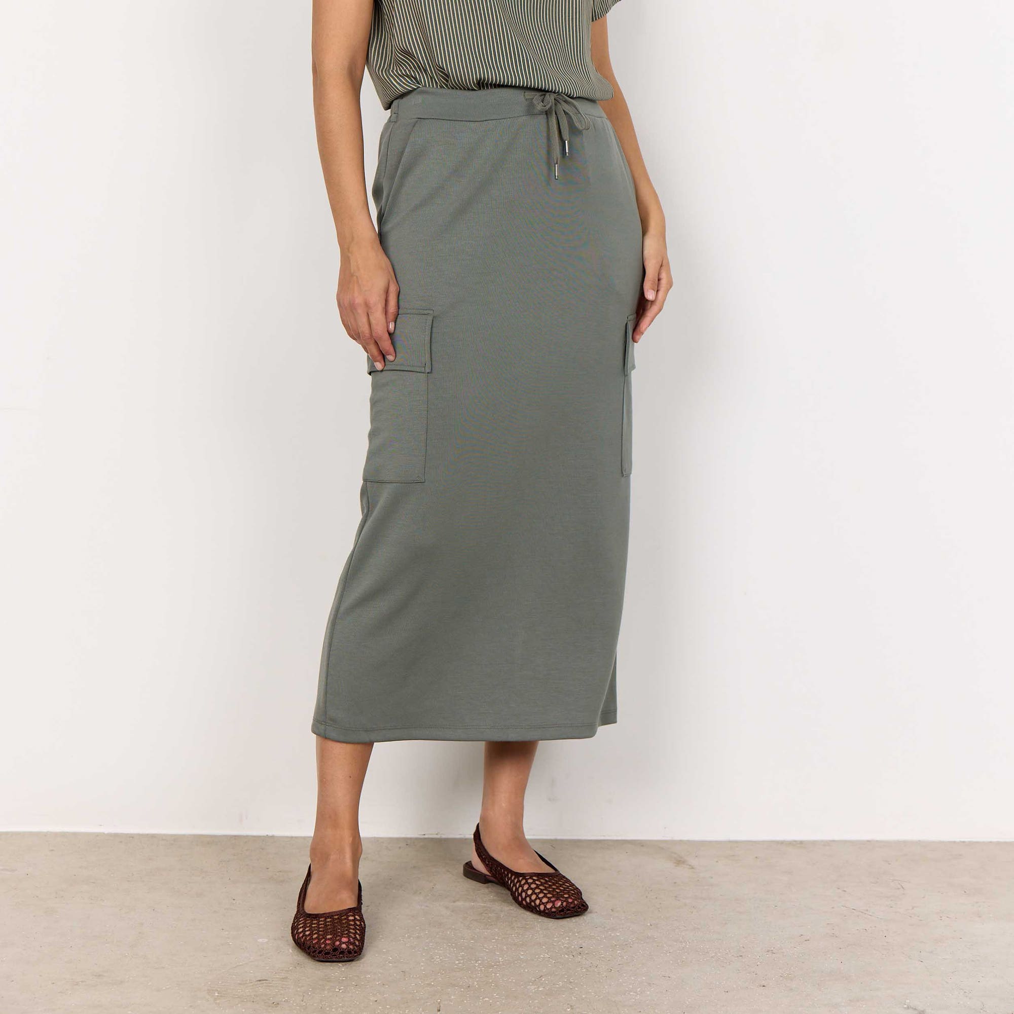 Jupe Femme kaki