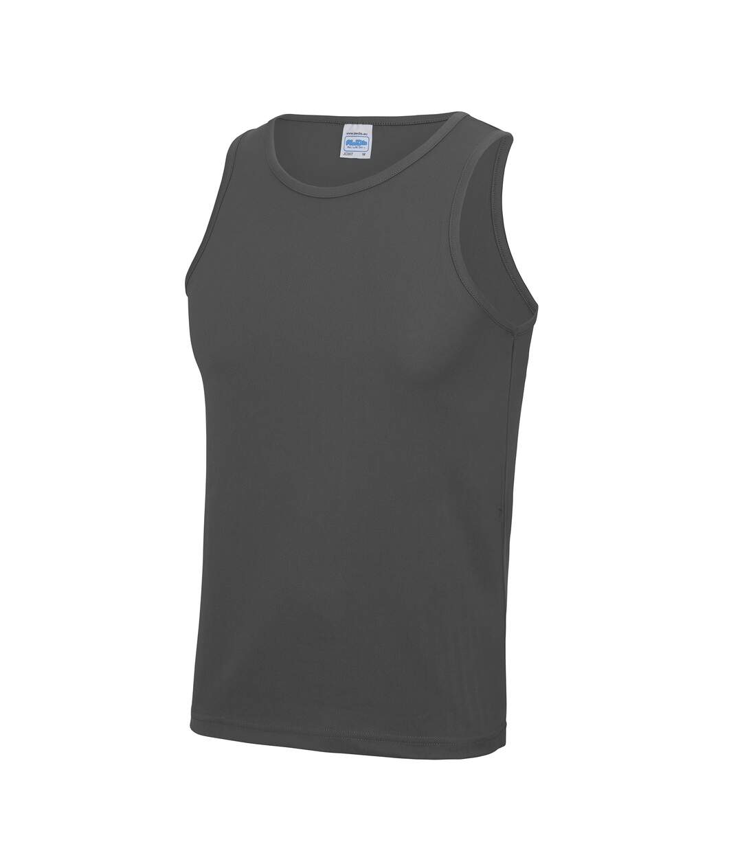 Débardeur sport uni Just Cool - Homme (Gris foncé) - UTRW687
