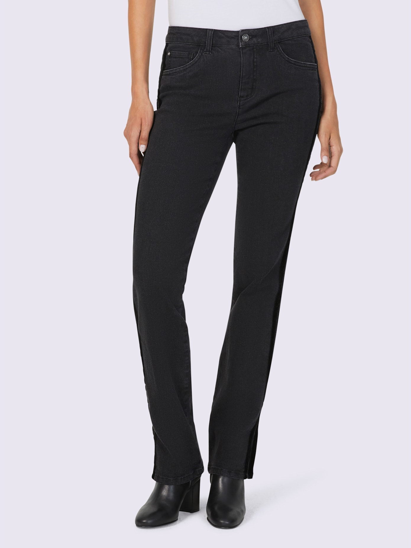 Jean push-up qualité coton doux sur la peau